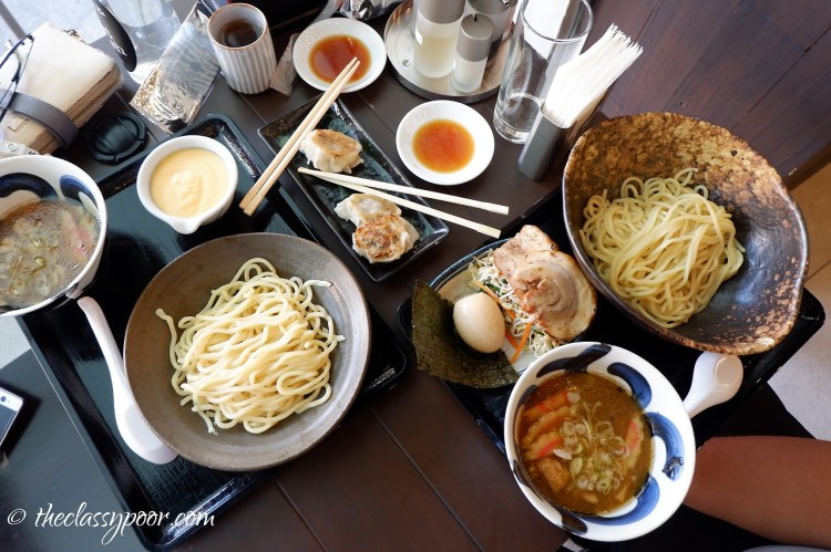 Crowded with Japanese goodness.